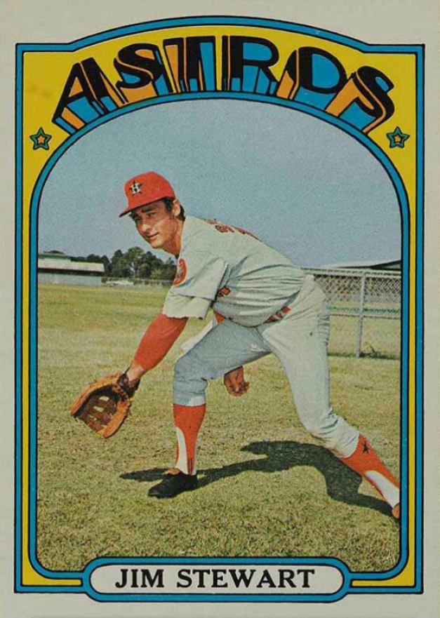 1972 Topps Jim Stewart #747 Baseball Card