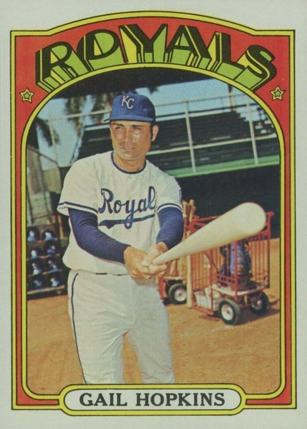 1972 Topps Gail Hopkins #728 Baseball Card