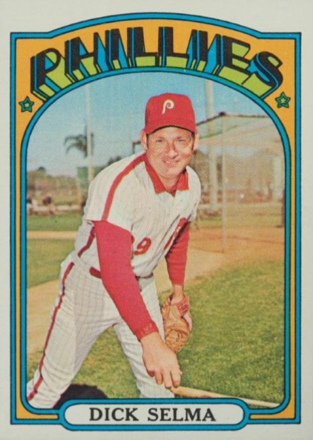 1972 Topps Dick Selma #726 Baseball Card