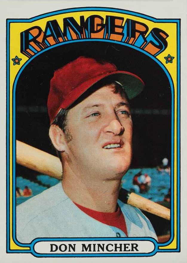 1972 Topps Don Mincher #242 Baseball Card