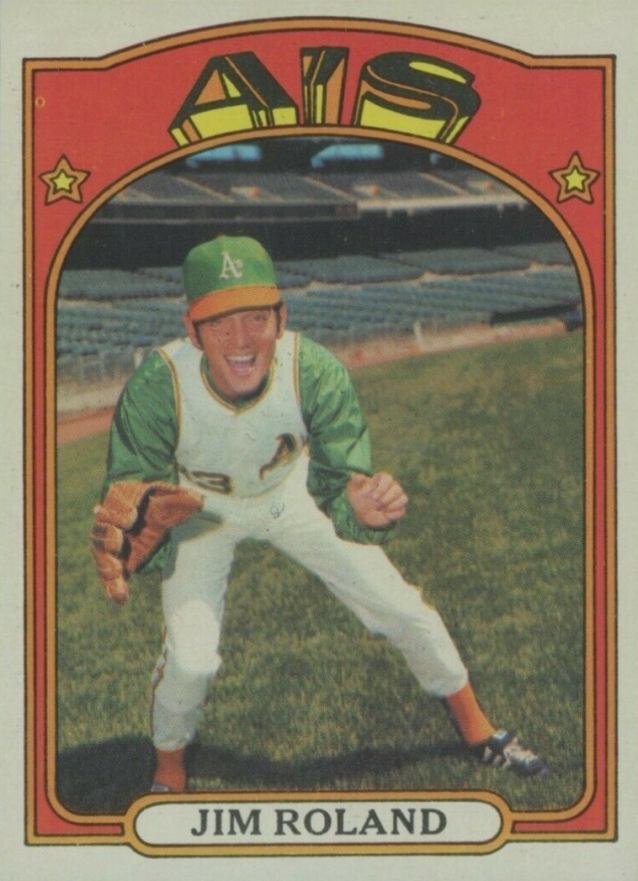 1972 Topps Jim Roland #464 Baseball Card