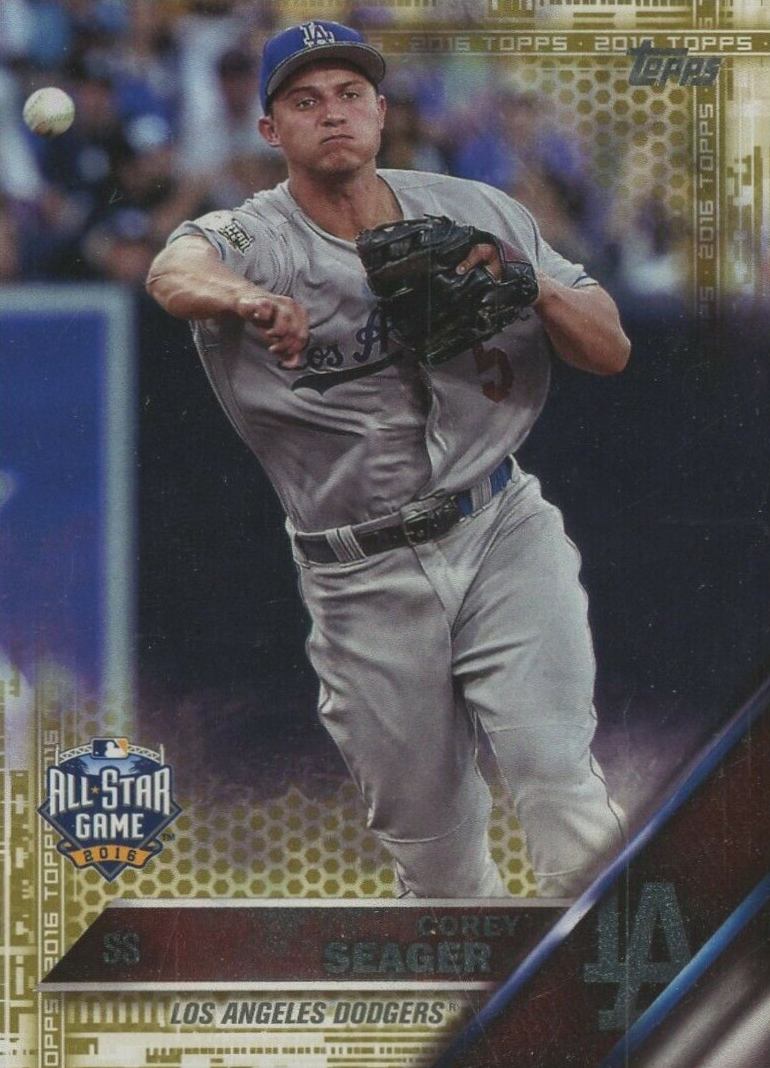 2016 Topps Update Corey Seager #US167 Baseball Card