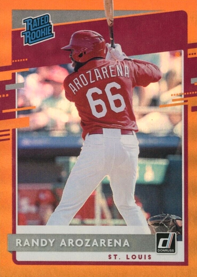 2020 Panini Donruss Randy Arozarena #51 Baseball Card