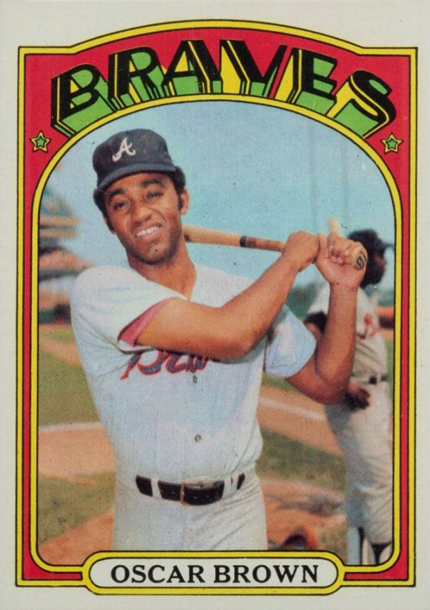 1972 Topps Oscar Brown #516 Baseball Card