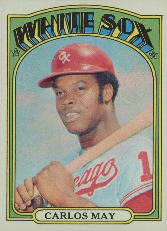 1972 Topps Carlos May #525 Baseball Card