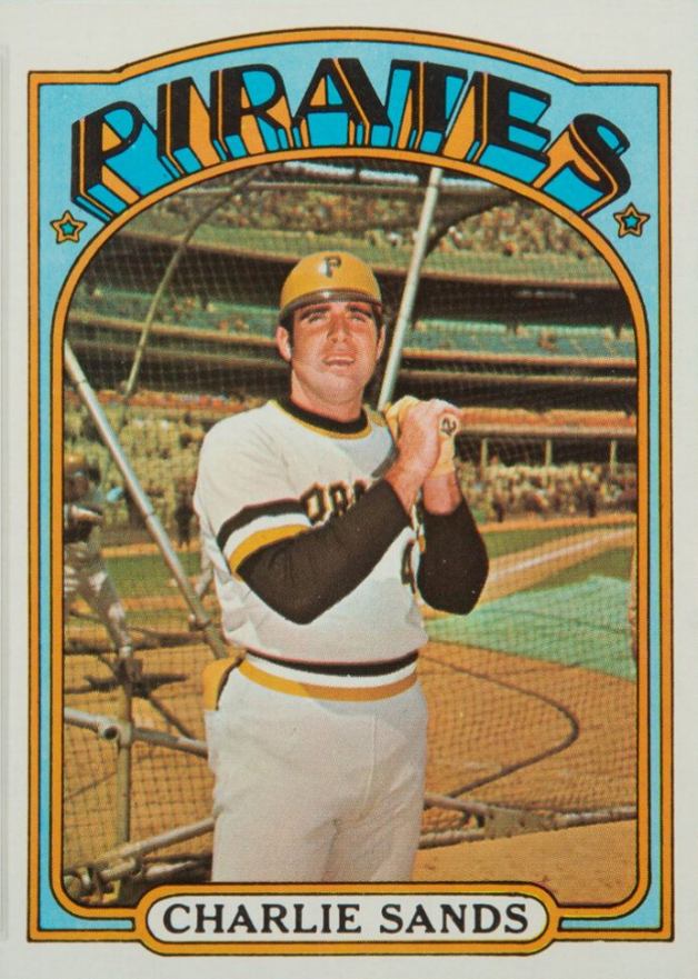 1972 Topps Charlie Sands #538 Baseball Card