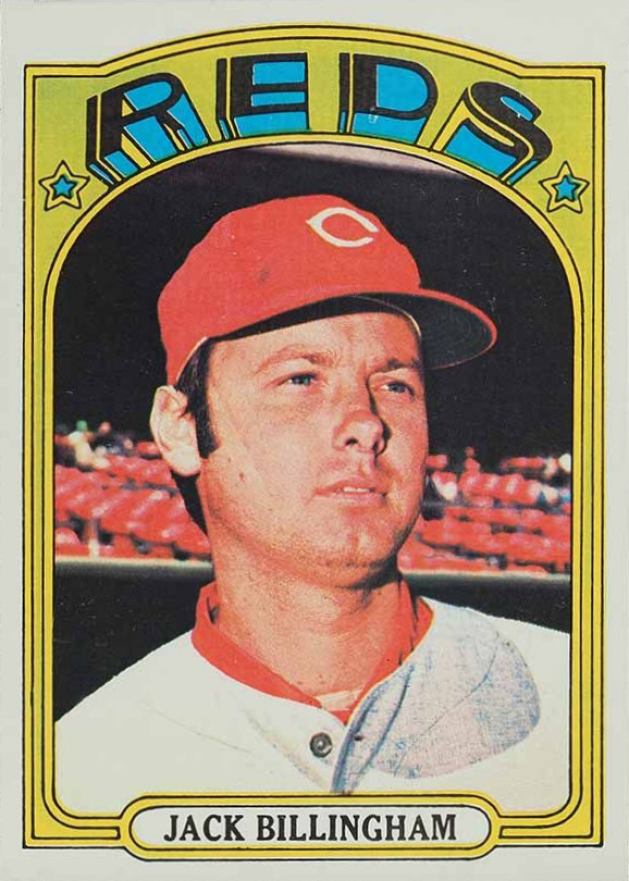 1972 Topps Jack Billingham #542 Baseball Card