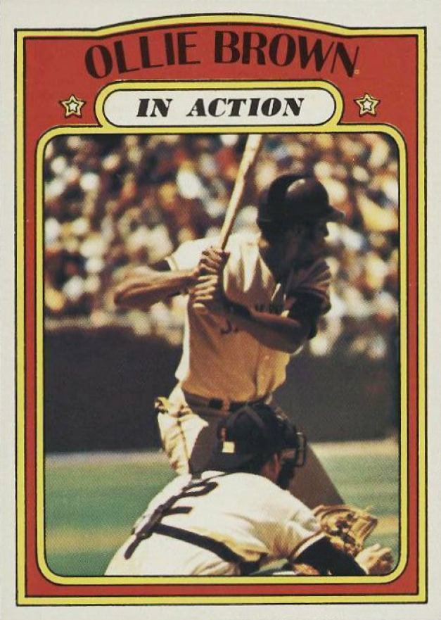 1972 Topps Ollie Brown #552 Baseball Card