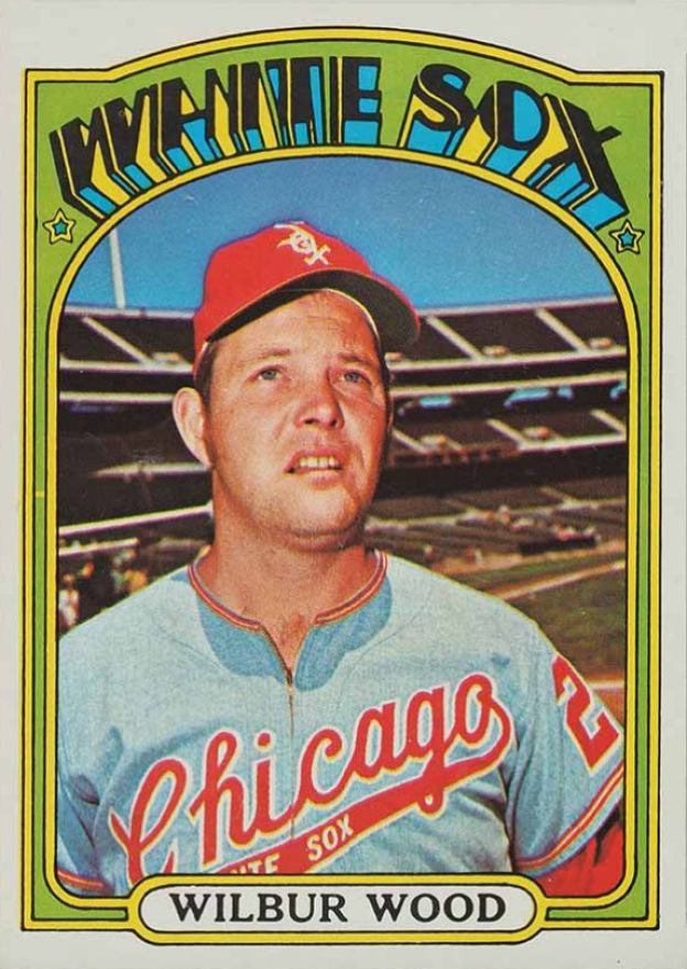 1972 Topps Wilbur Wood #553 Baseball Card