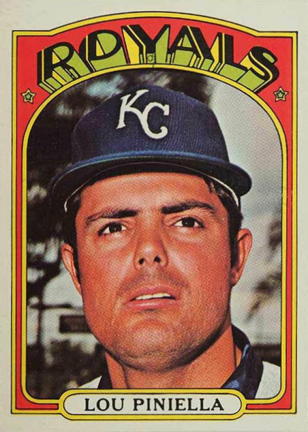 1972 Topps Lou Piniella #580 Baseball Card