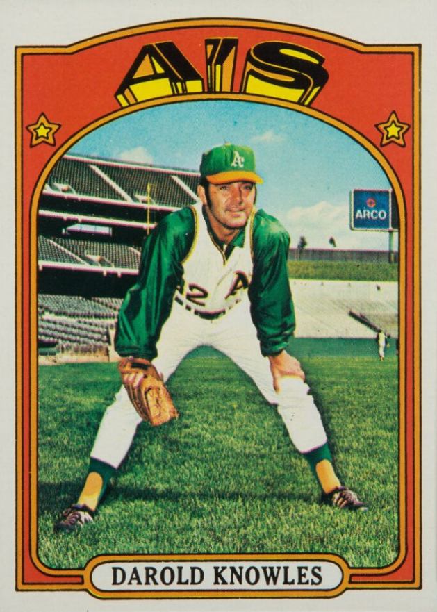 1972 Topps Darold Knowles #583 Baseball Card