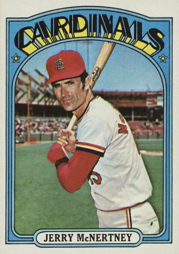1972 Topps Jerry McNertney #584 Baseball Card