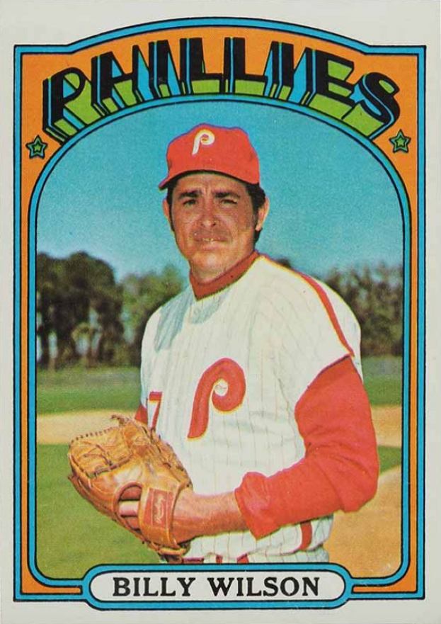 1972 Topps Billy Wilson #587 Baseball Card