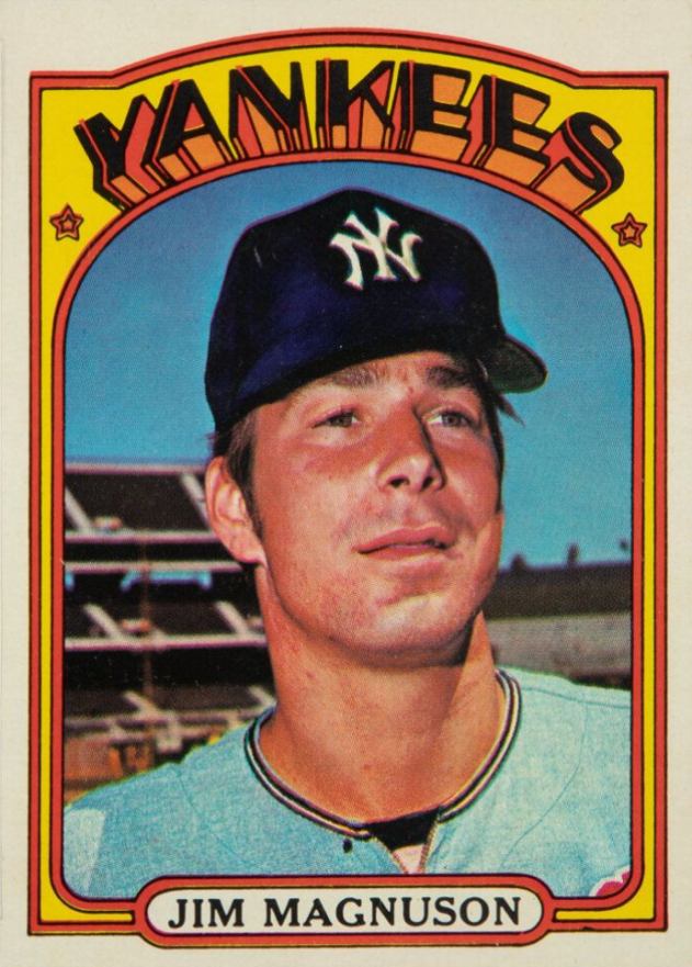 1972 Topps Jim Magnuson #597 Baseball Card