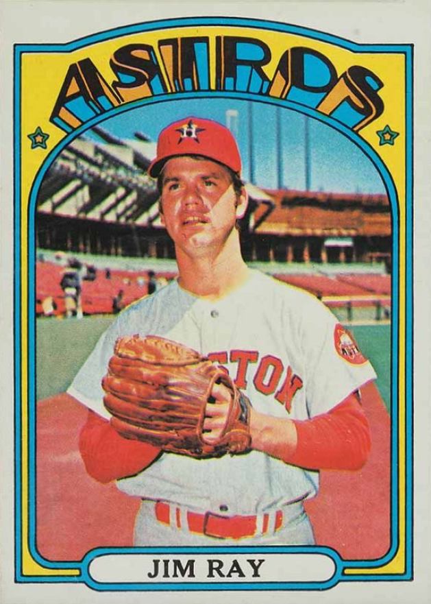 1972 Topps Jim Ray #603 Baseball Card