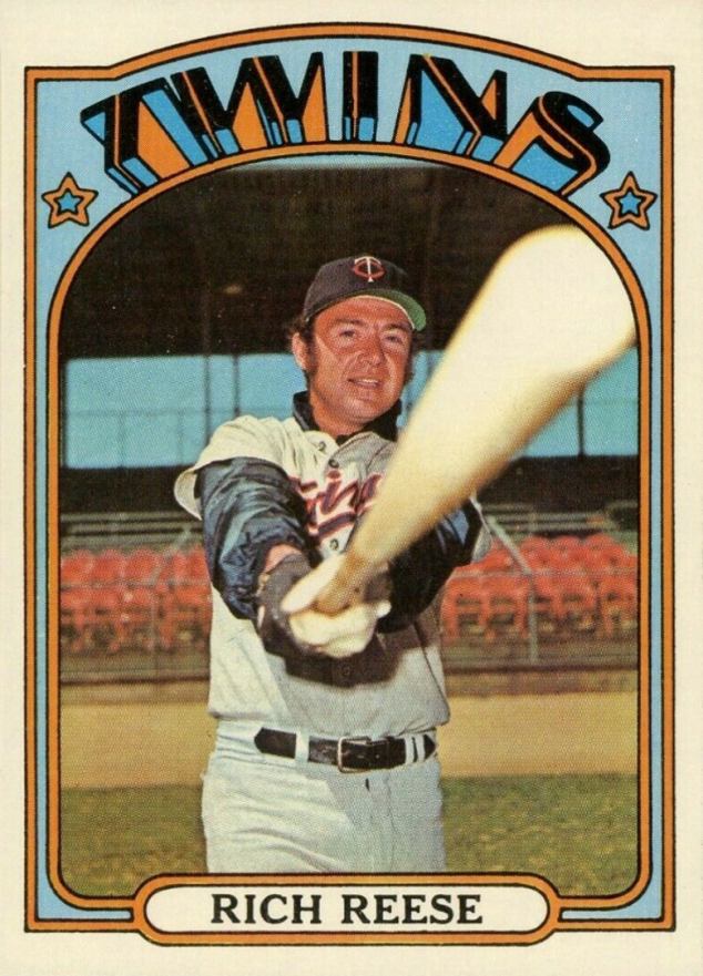 1972 Topps Rich Reese #611 Baseball Card