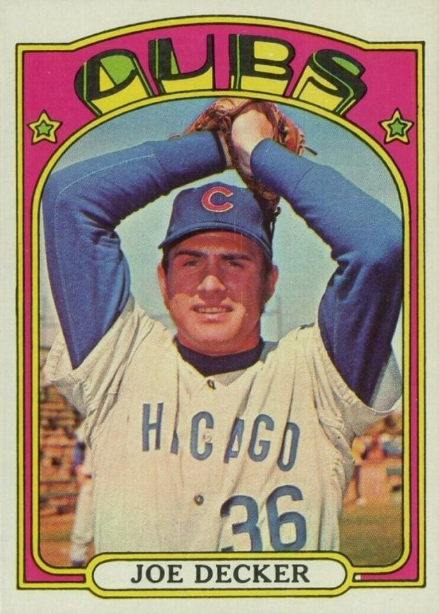 1972 Topps Joe Decker #612 Baseball Card