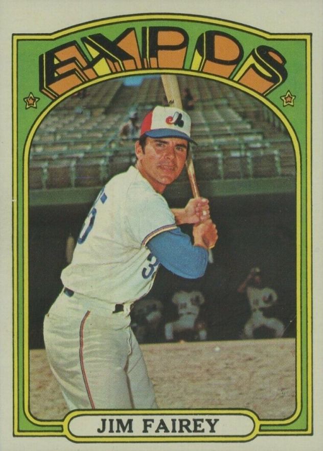 1972 Topps Jim Fairey #653 Baseball Card