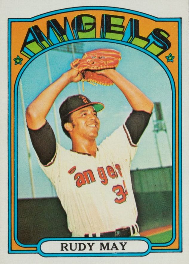 1972 Topps Rudy May #656 Baseball Card