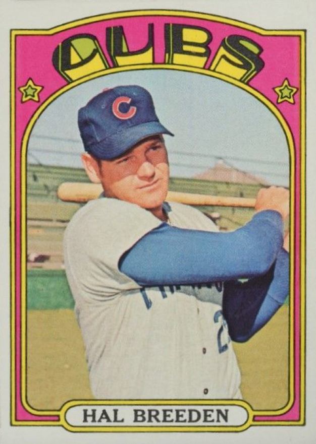 1972 Topps Hal Breeden #684 Baseball Card