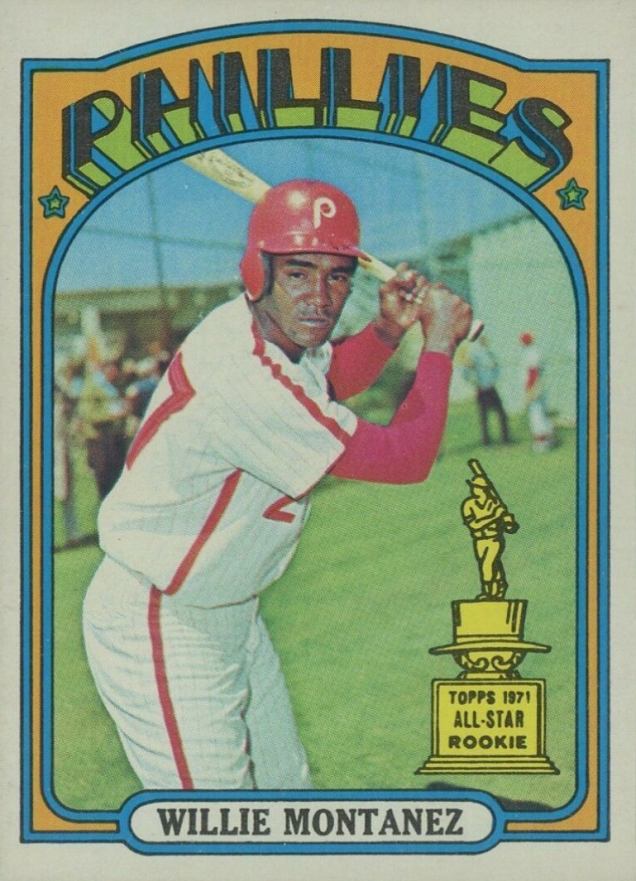 1972 Topps Willie Montanez #690 Baseball Card