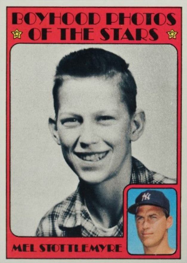 1972 Topps Mel Stottlemyre #492 Baseball Card