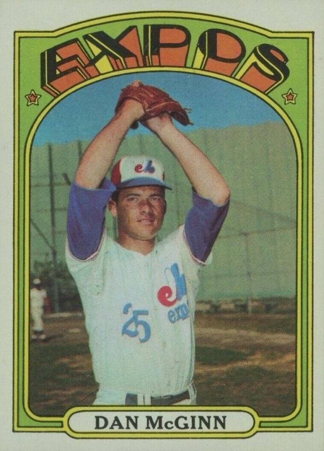 1972 Topps Dan McGinn #473 Baseball Card