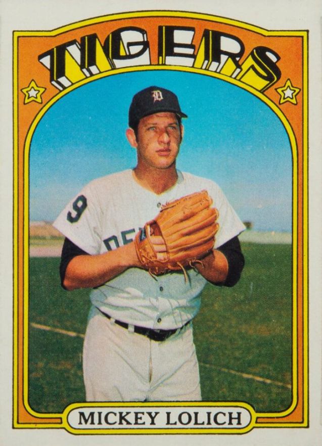 1972 Topps Mickey Lolich #450 Baseball Card