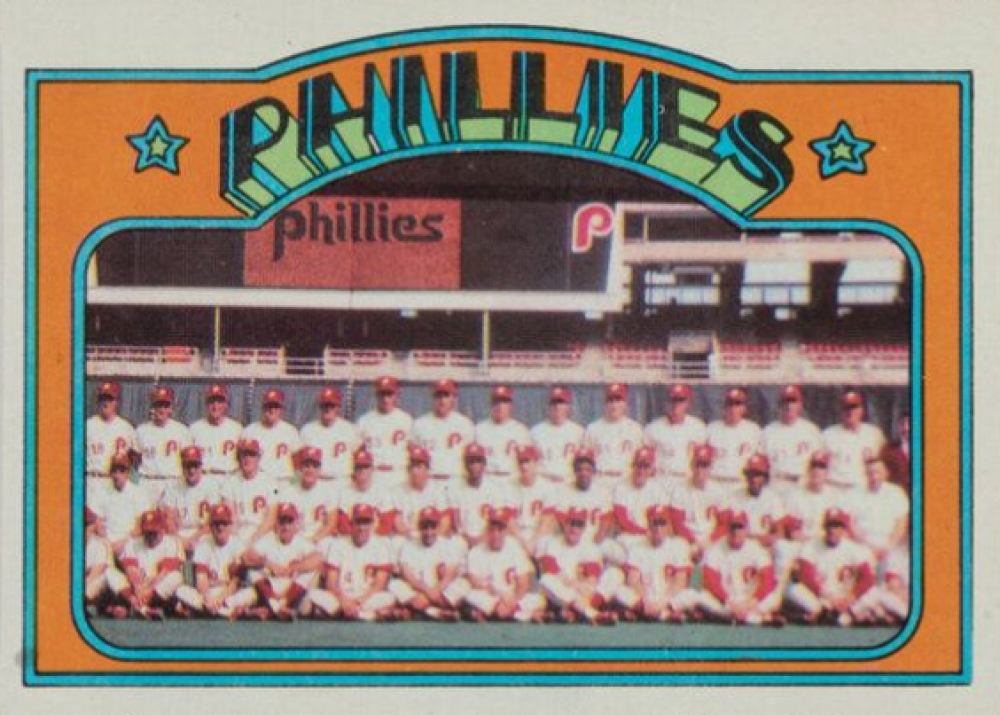 1972 Topps Phillies Team #397 Baseball Card