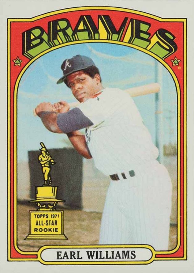 1972 Topps Earl Williams #380 Baseball Card