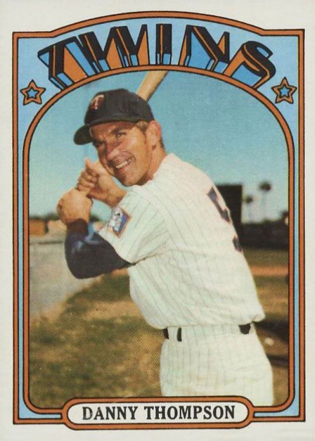 1972 Topps Danny Thompson #368 Baseball Card