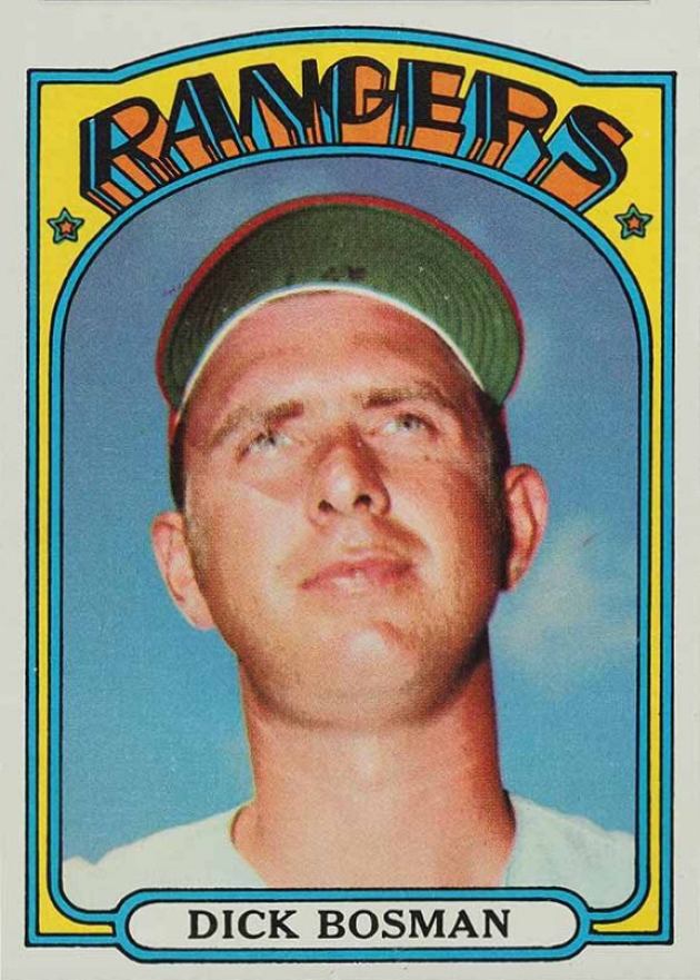 1972 Topps Dick Bosman #365 Baseball Card