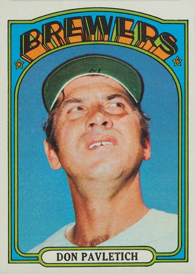 1972 Topps Don Pavletich #359 Baseball Card