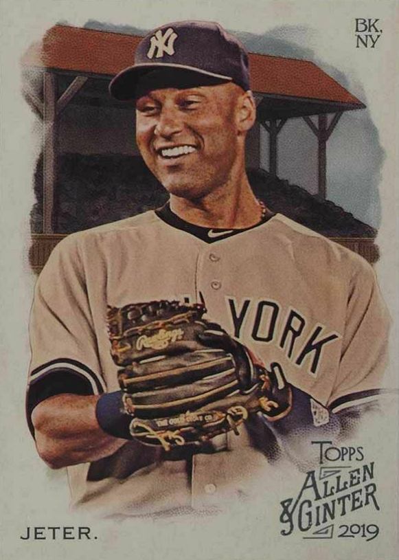 2019 Topps Allen & Ginter Derek Jeter #134 Baseball Card