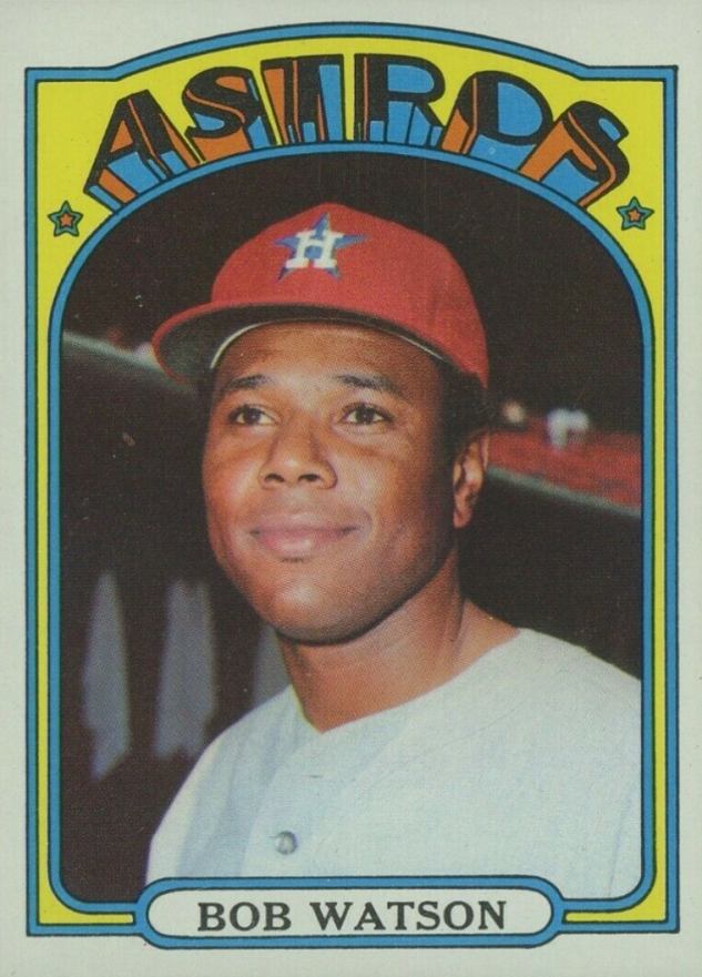 1972 Topps Bob Watson #355 Baseball Card