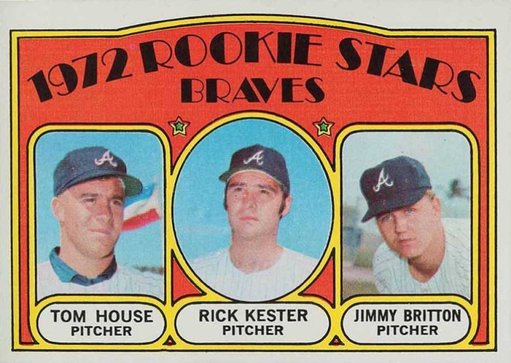 1972 Topps Braves Rookies #351 Baseball Card