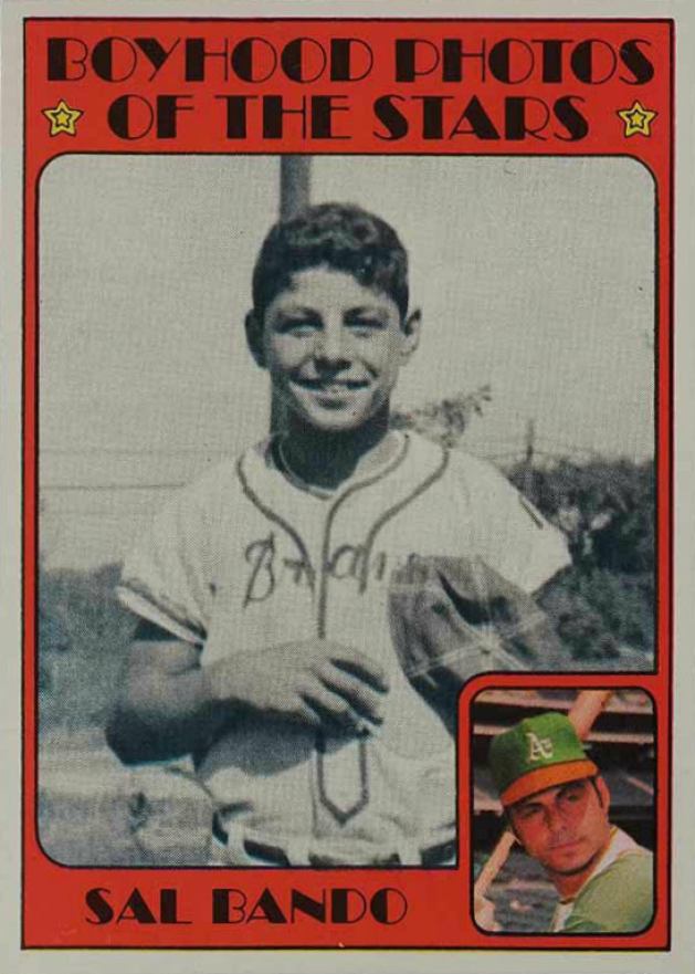 1972 Topps Sal Bando #348 Baseball Card