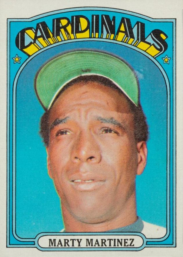 1972 Topps Marty Martinez #336 Baseball Card
