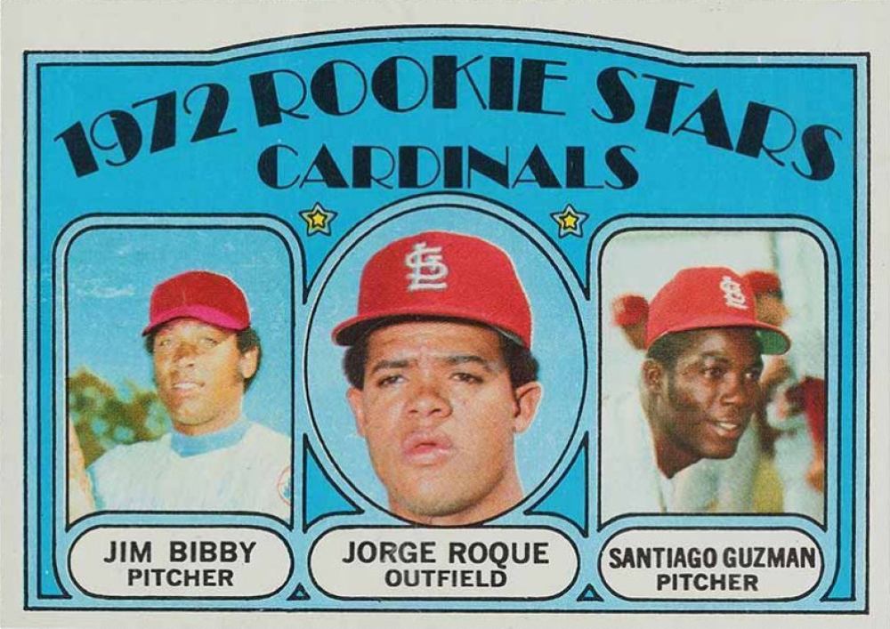 1972 Topps Cardinals Rookies #316 Baseball Card