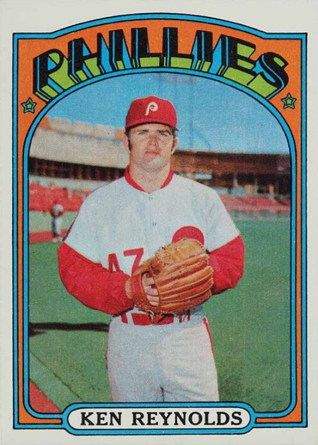 1972 Topps Ken Reynolds #252 Baseball Card