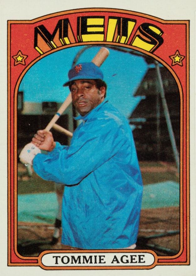 1972 Topps Tommie Agee #245 Baseball Card