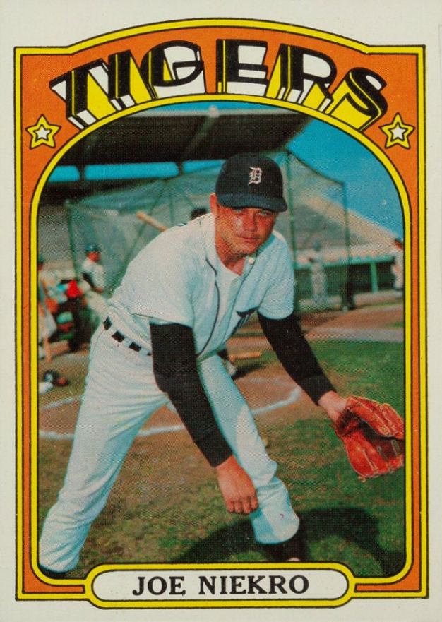 1972 Topps Joe Niekro #216 Baseball Card