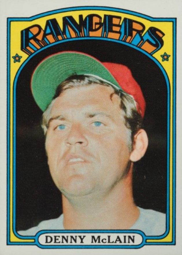 1972 Topps Denny McLain #210 Baseball Card