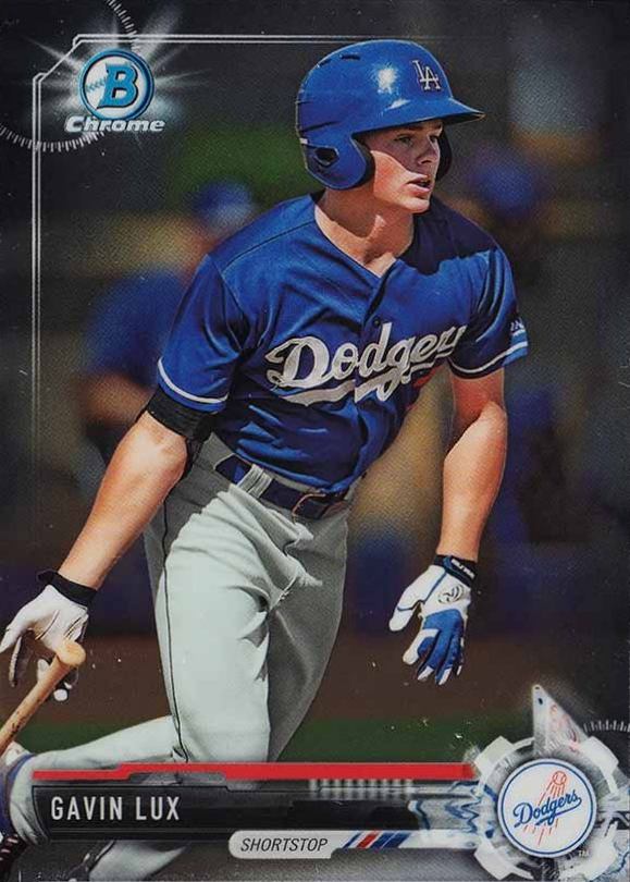 2017 Bowman Prospects Gavin Lux #BCP2 Baseball Card