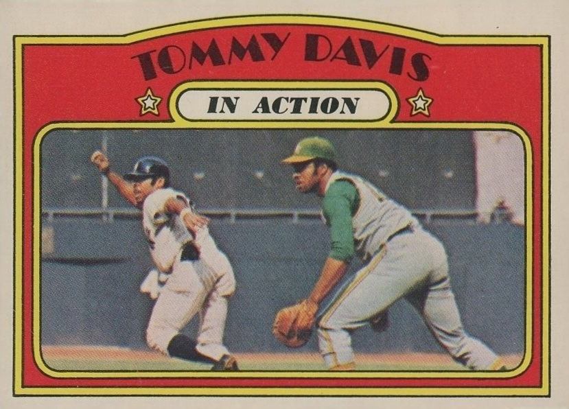 1972 O-Pee-Chee Tommy Davis #42 Baseball Card