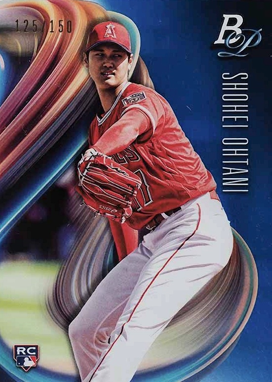 2018 Bowman Platinum Shohei Ohtani #34 Baseball Card