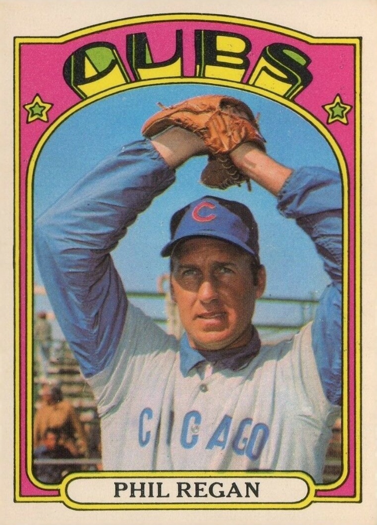 1972 O-Pee-Chee Phil Regan #485 Baseball Card