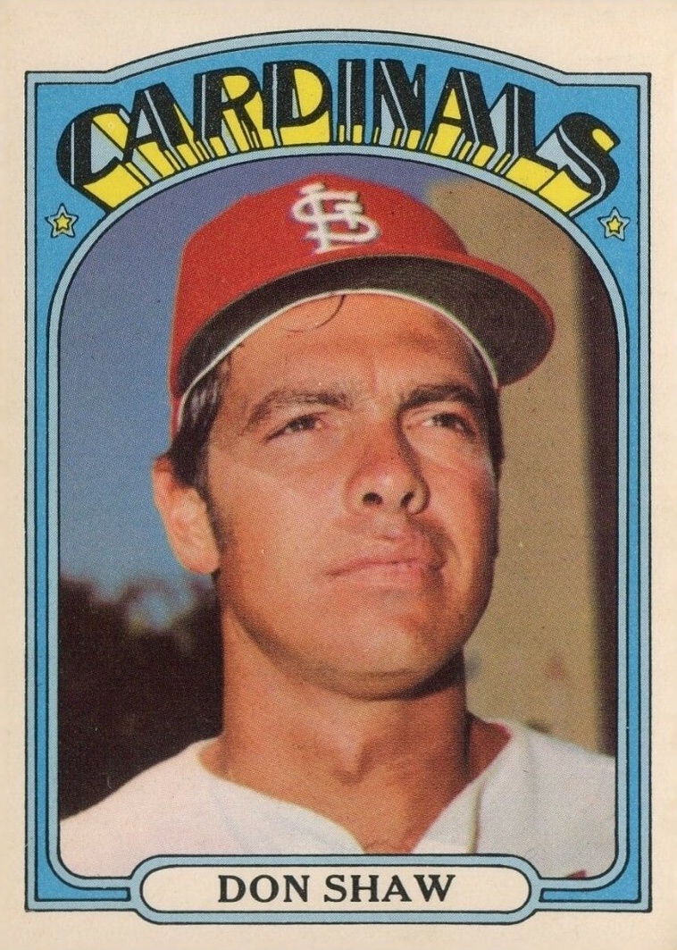 1972 O-Pee-Chee Don Shaw #479 Baseball Card