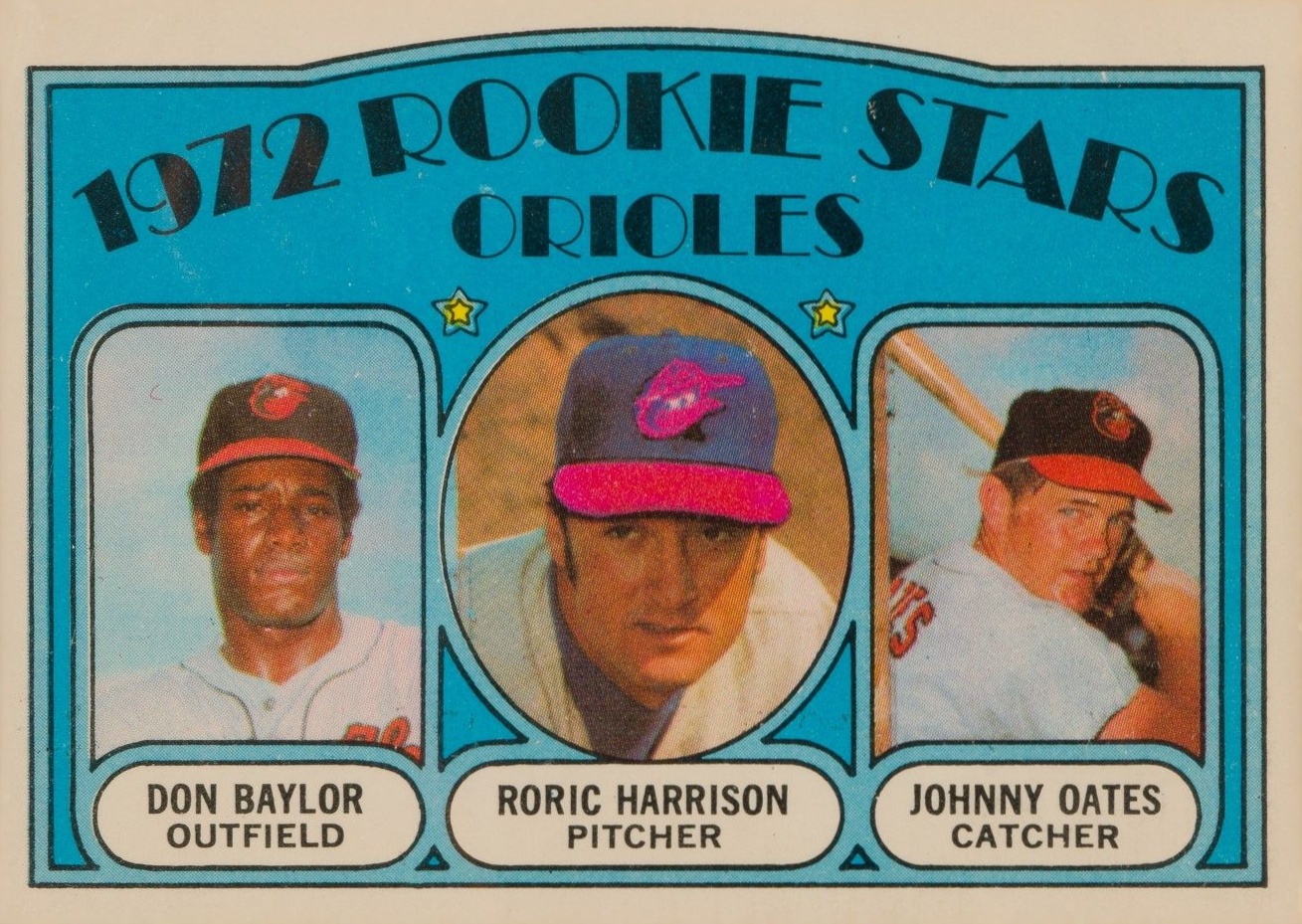 1972 O-Pee-Chee Orioles Rookies #474 Baseball Card