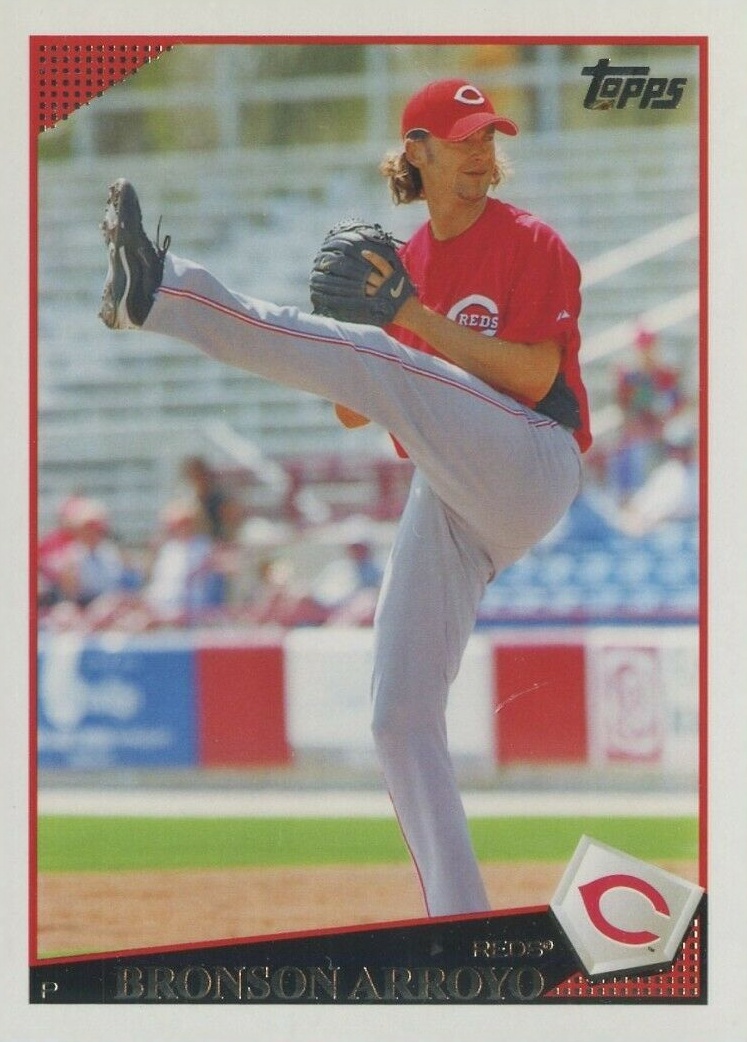 2009 Topps Bronson Arroyo #513 Baseball Card